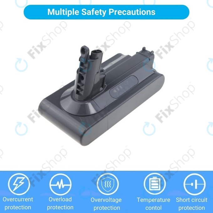 Dyson V10 - Baterija Li-Ion 3000mAh HQ