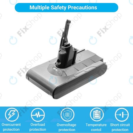 Dyson V8 - Baterija 215681, PM8-US-HFB1497A Li-Ion 21.6V 2800mAh HQ