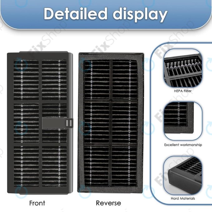 HEPA filter, 2 kom za Xiaomi Dreame X40 Ultra, L40 Ultra, X30 Ultra, L10s Ultra Gen2, L10s Pro Ultra, Mova E30 Ultra