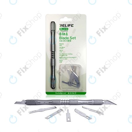 Relife RL-101B - CPU Remove Glue Blade Knife Set 8in1