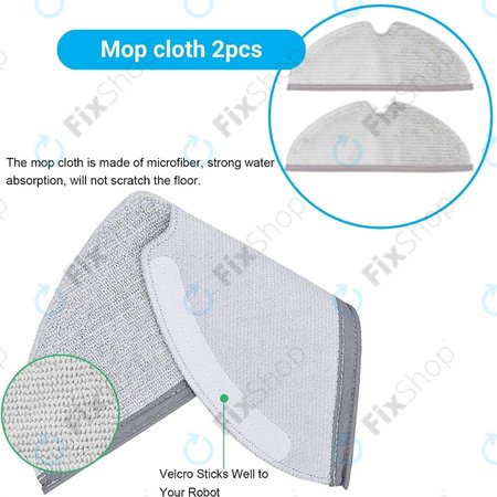 Xiaomi Roborock Q7, Q7+, Q7 Max, Q7 Max+, T8 - Standardni set (Bijela)