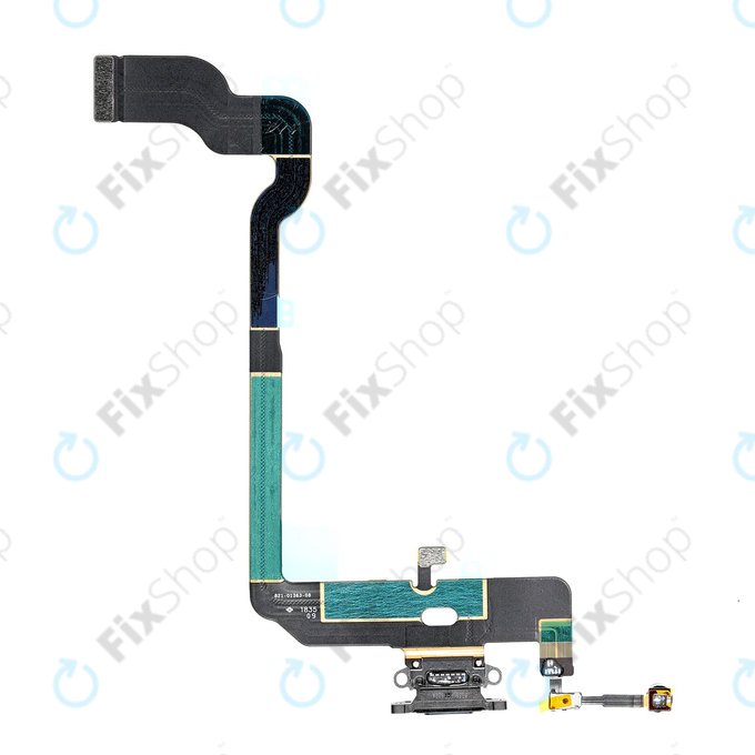 Apple iPhone XS - Konektor za punjenje + fleksibilni kabel (Space Gray)