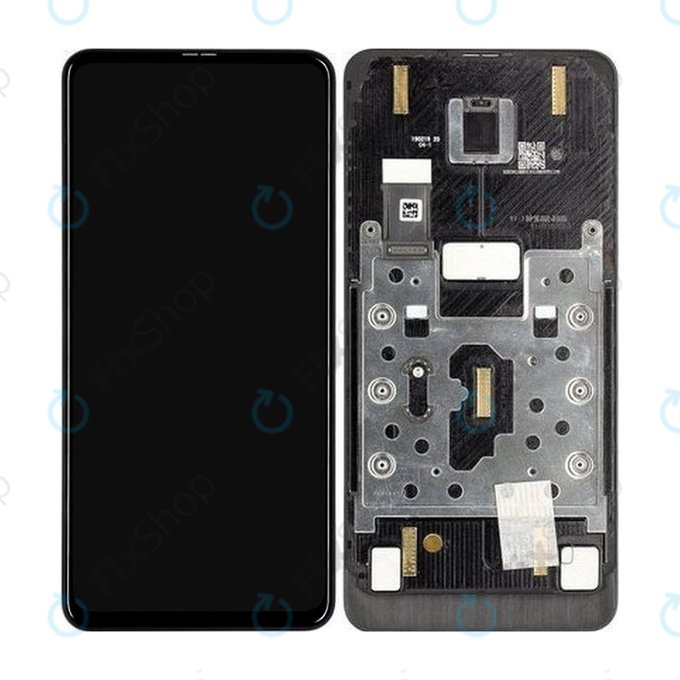 Xiaomi Mi Mix 3 - LCD zaslon + zaslon osjetljiv na dodir + okvir (Black) OLED