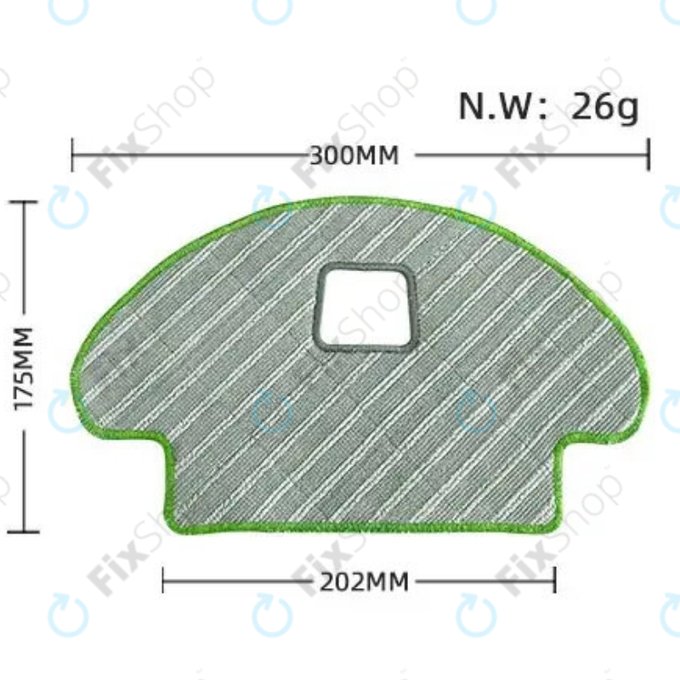 Krpa za brisanje, 2 kom za iRobot Roomba Combo 1138