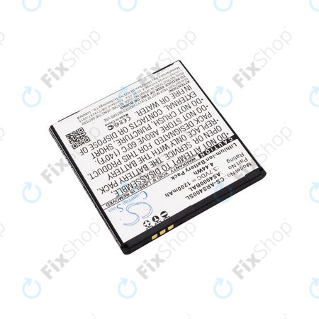 Baterija za Aligator S4000 Duo, 1200mAh, Li-Ion, 3.7V, AS4000BAL, HQ