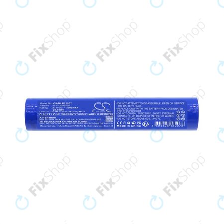 Baterija za Maglite ML125, ML150LR, ML150LRX, 3200mAh, LiFePO4, 6.4V, ILIF-3006526, HQ