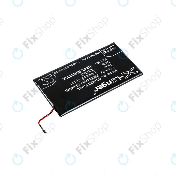 Baterija za  Motorola Moto Z2 Play XT1710-09, 2800mAh, Li-Pol, 3.8 V, HZ40, HQ