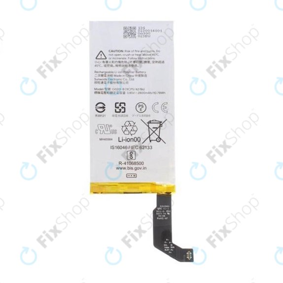 Google Pixel 4 - Baterija G020I-B 2800 mAh - G823-00148-01 Originalni servisni paket