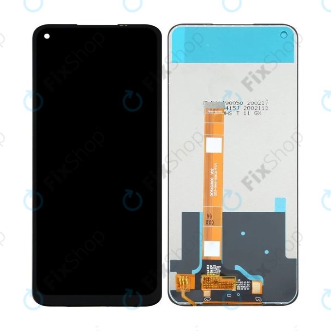 Realme Q2 RMX2117i - LCD zaslon + zaslon osjetljiv na dodir TFT