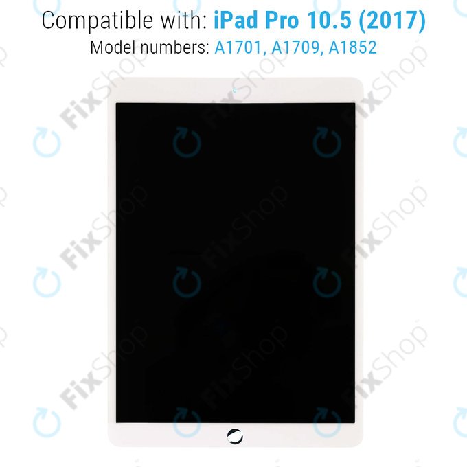 Apple iPad Pro 10.5 (2017) - LCD zaslon + zaslon osjetljiv na dodir (White) Refurbished
