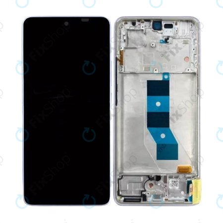Xiaomi Poco M7 Pro 5G - LCD zaslon + zaslon osjetljiv na dodir + okvir (Purple) - 5600080O17P00 Genuine Service Pack