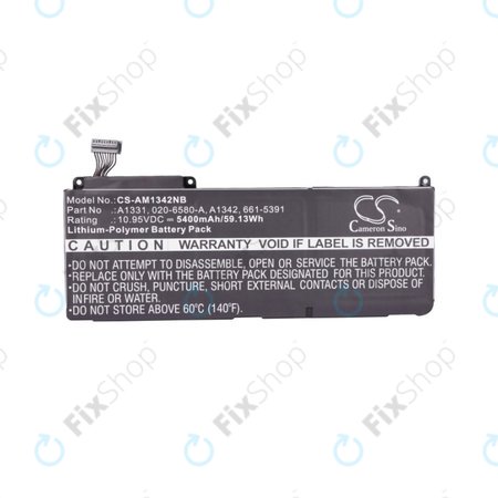 Apple MacBook 13" A1342 (krajem 2009. - Sredinom 2010.) - Baterija A1331 5400 mAh HQ