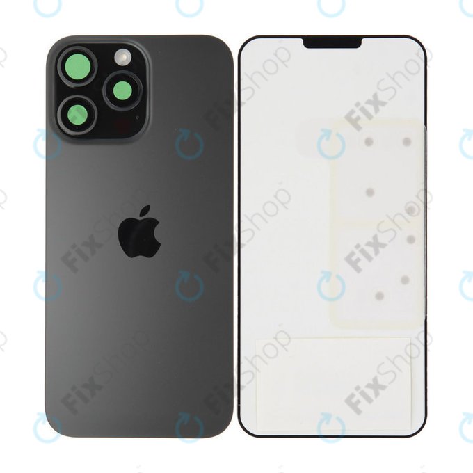 Stražnje staklo kućišta za iPhone 16 Pro Max | Black Titanium | 661-44958 | Genuine Apple