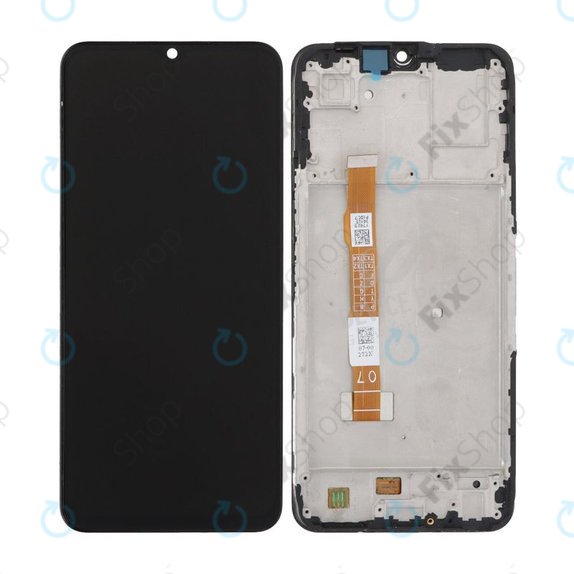 Vivo Y55 - LCD zaslon + zaslon osjetljiv na dodir + okvir (Starlight Black) TFT