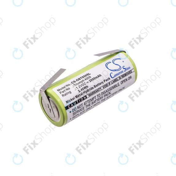 Baterija za Oral-B Triumph 4000, 2000mAh, Ni-MH, 1.2V, 3761, HQ