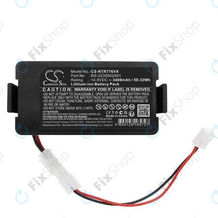 Rowenta RR7774, RR7755 - Baterija RS-2230002091 Li-Ion 14.8V 3400mAh HQ