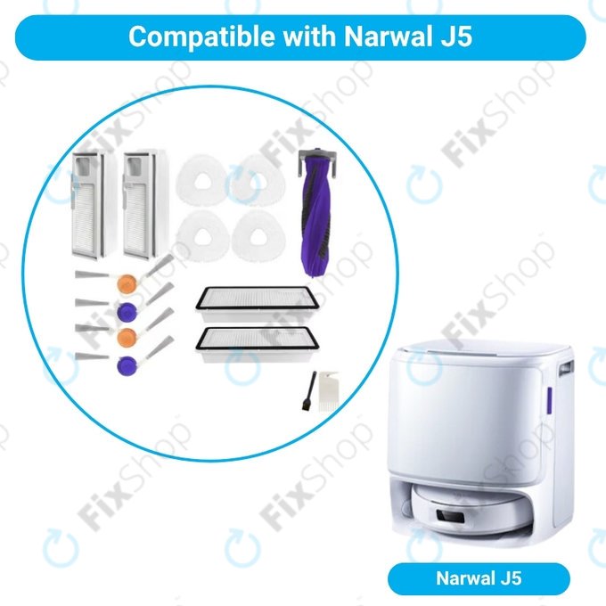 Narwal J5 - Kompletan set