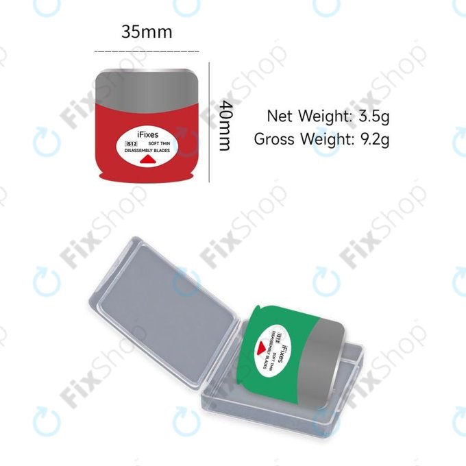 iFixes iS12 - tanke oštrice za rastavljanje, 0.15mm