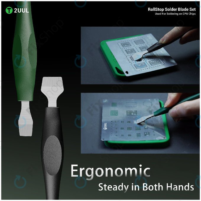 Set oštrica za čišćenje IC čipova i uklanjanje ljepila, 2UUL DA19