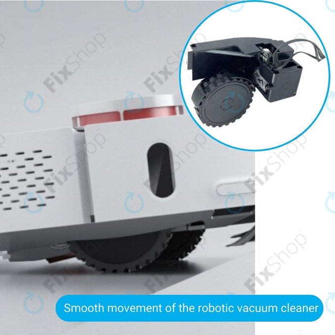 Roidmi EVE Plus - Kotač s motorom (desno) (Crna)