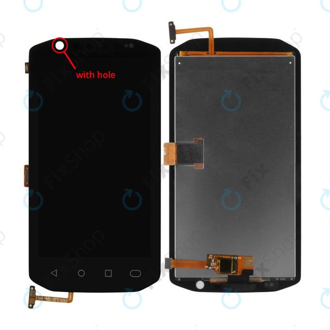 Zebra TC70, TC72, TC75, TC77 - LCD zaslon + zaslon osjetljiv na dodir TFT (bez izreza)