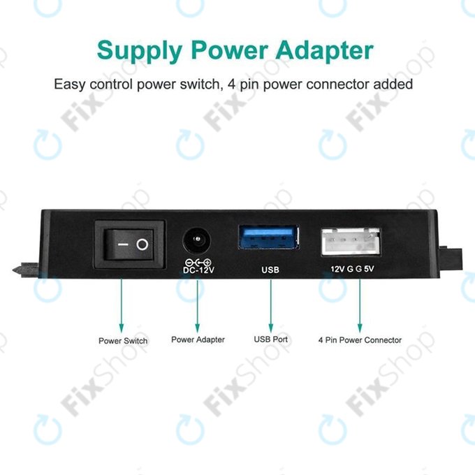 USB 3.0 na SATA / IDE adapter za 2.5" i 3.5" HDD/SSD te optičke pogone