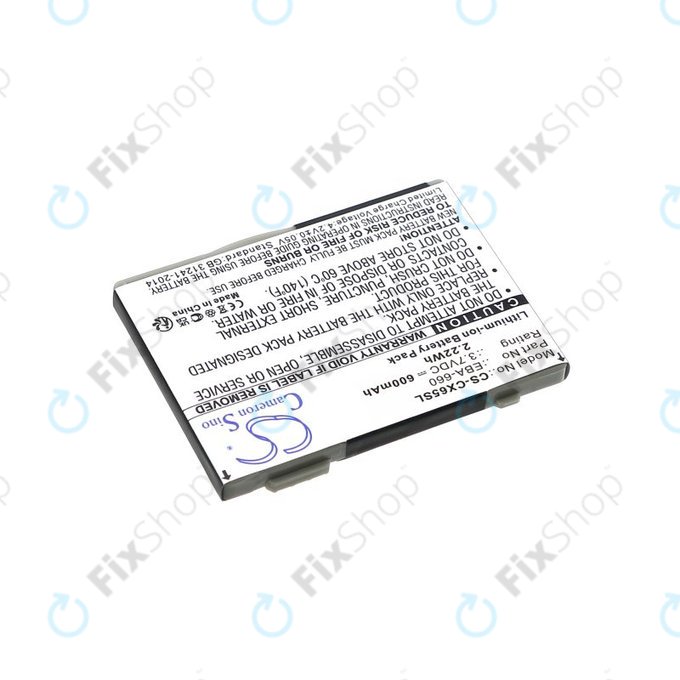 Baterija za Siemens M8, A31, CS66, SS66, 600mAh, Li-Ion, 3.7V, EBA-660, HQ
