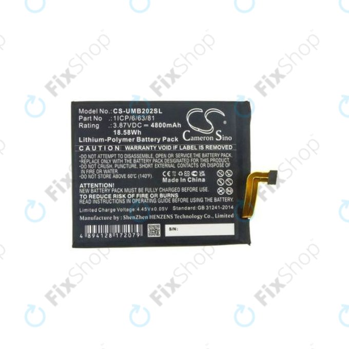 Umidigi Bison - Baterija 1ICP/6/63/81 4800mAh HQ