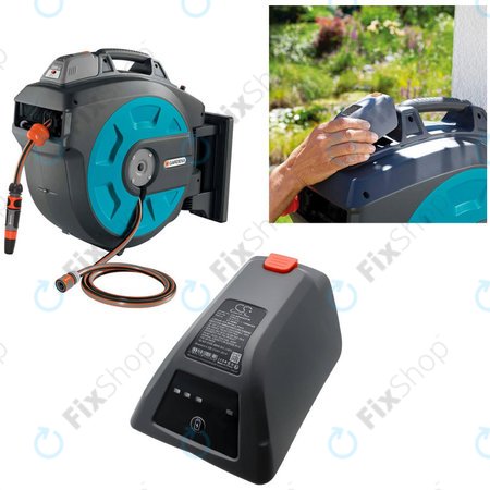 Baterija za Gardena Comfort Wand-Schlauchbox 35, 8025-20, 1500mAh, Li-Ion, 18V, 008A231, HQ