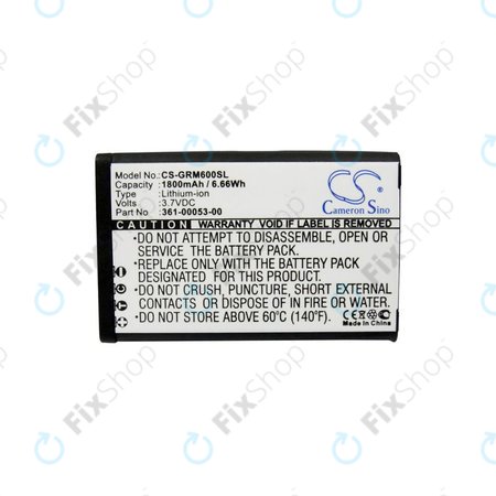 Baterija za Garmin Alpha 200, Montana 600t Camo, 1800mAh, Li-Ion, 3.7V, 361-00053-00, HQ