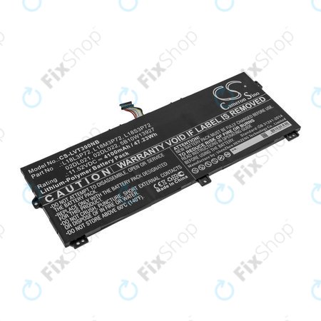 Baterija za Lenovo ThinkPad X390, Yoga X390, 4100mAh, Li-Pol, 11.52V, 02DL021, HQ