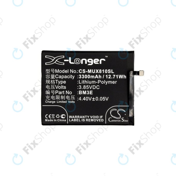 Xiaomi Mi 8 - Baterija BM3E 3300mAh HQ