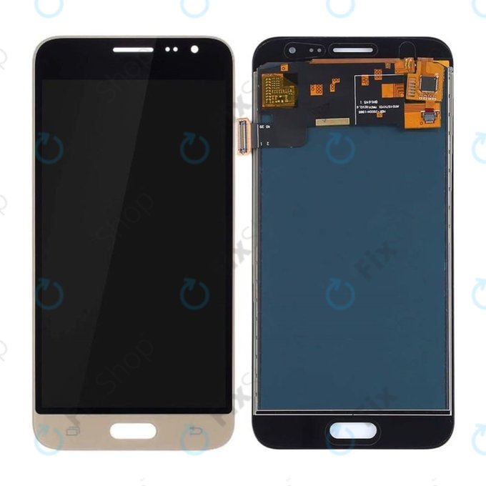 Samsung Galaxy J3 J320F (2016) - LCD zaslon + zaslon osjetljiv na dodir (Gold) OLED