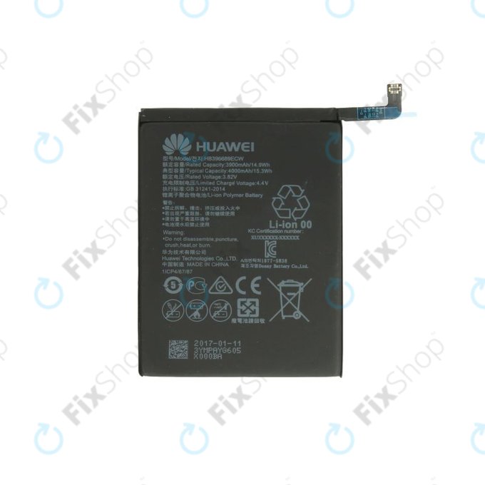 Huawei P40 Lite E - Baterija HB396689ECW 4000mAh - 24023024