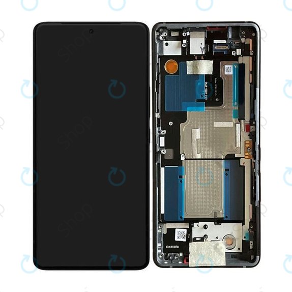 Asus Zenfone 11 Ultra - LCD zaslon + zaslon osjetljiv na dodir + okvir (Eternal Black) - B90AI00N1-R20010 Genuine Service Pack