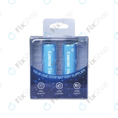 Punjiva baterija, 2 kom, 650mAh, Li-ion, 3.7V, 14430, HQ