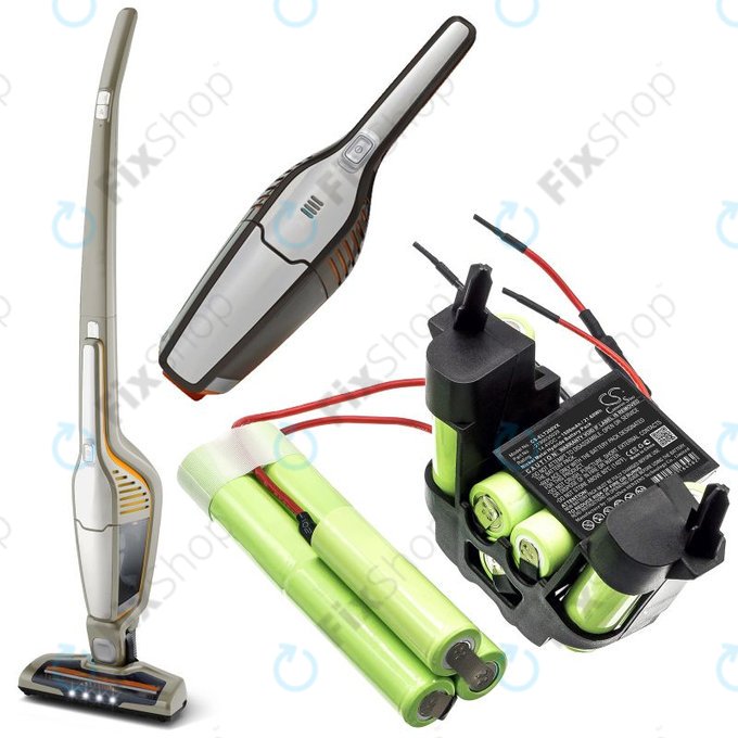 Baterija za Electrolux ErgoRapido ZB3004, ZB3005, ZB3006, AEG AG3004, AG3005, AG3006, 1500mAh, Ni-MH, 14.4V, 2199035029, HQ