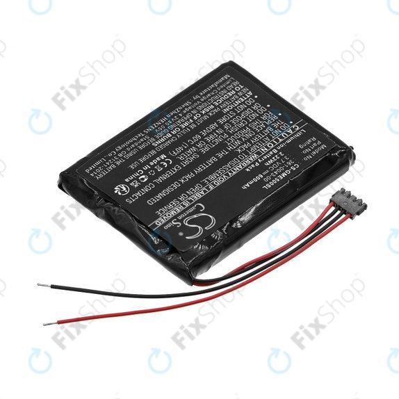 Baterija za Garmin Edge 500, 600mAh, Li-Ion, 3.7V, 361-0043-00, HQ