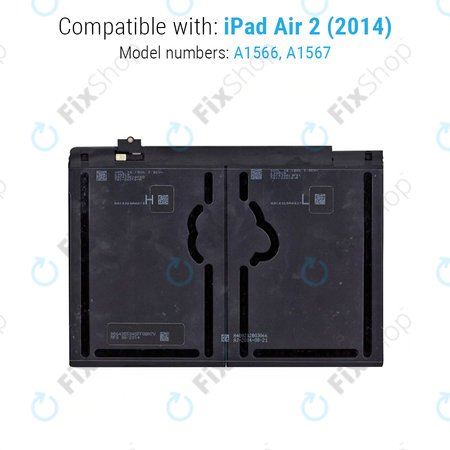 Apple iPad Air 2 - Baterija 7340mAh