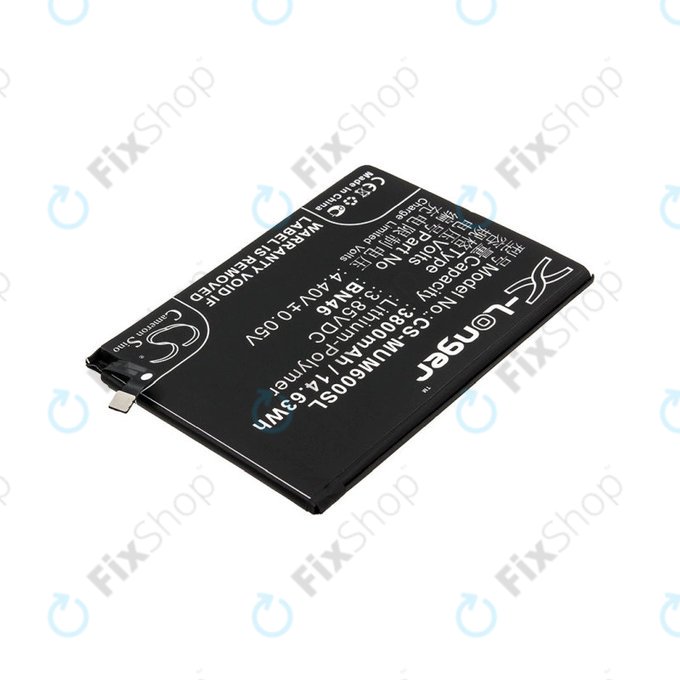Baterija za  Xiaomi Redmi Note 8T, 3800mAh, Li-Pol, 3.85 V, BN46, HQ