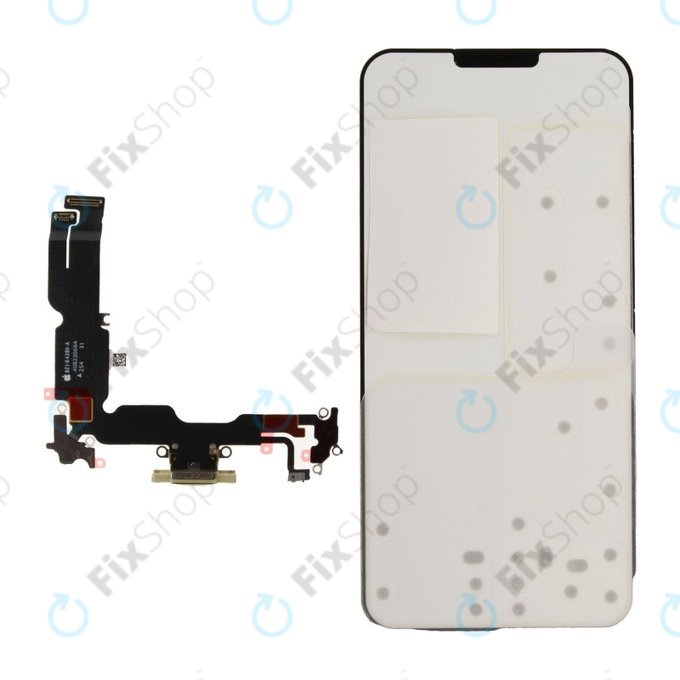 Konektor za punjenje + Flex kabel za iPhone 15 Plus | Yellow | 923-12774 | Genuine Apple