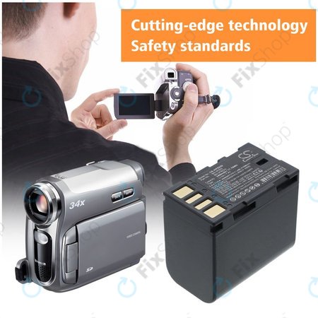 Baterija za JVC EX-Z2000, GR-D720, D740, D750, D770, 2400mAh, Li-Ion, 7.4V, BN-VF823, HQ