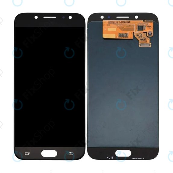 Samsung Galaxy J7 J730F (2017) - LCD zaslon + zaslon osjetljiv na dodir (Black) OLED