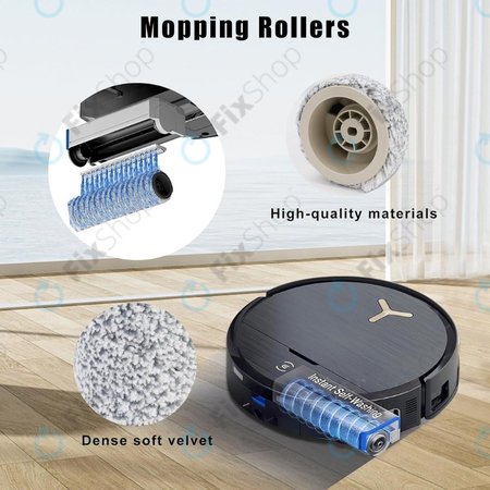 Ecovacs Deebot X9 Pro Omni, X9 Pro, X8 Pro Omni, X8 Omni, T80 Omni, T80 - Valjak za brisanje