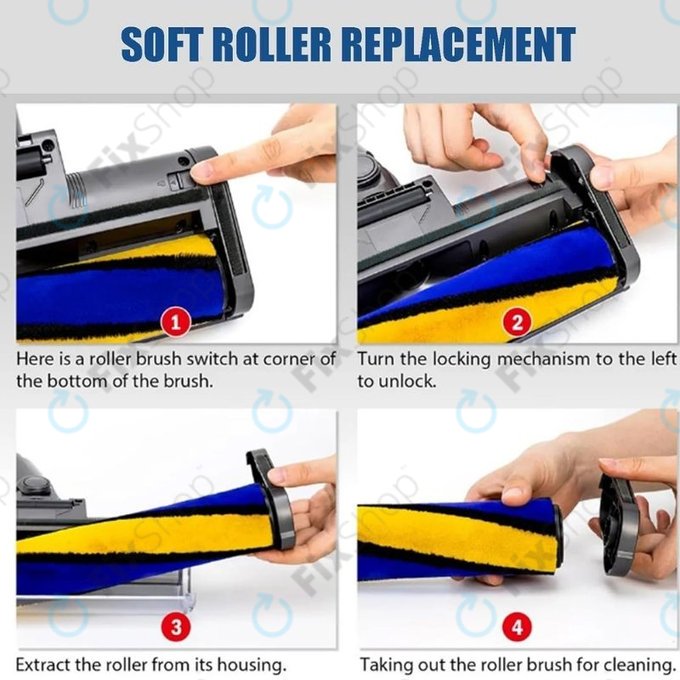 Dyson V12 - Podna glava s LED zelenim svjetlom