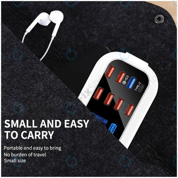 Asometech Model E - USB stanica za punjenje s USB 3.0 & USB-C