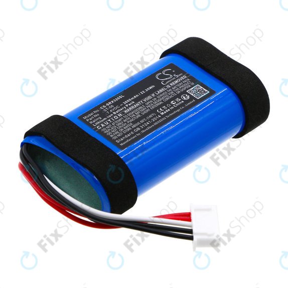 Baterija za Sony SRS-XB31, 3000mAh, Li-Ion, 7.4V, ST-06, HQ