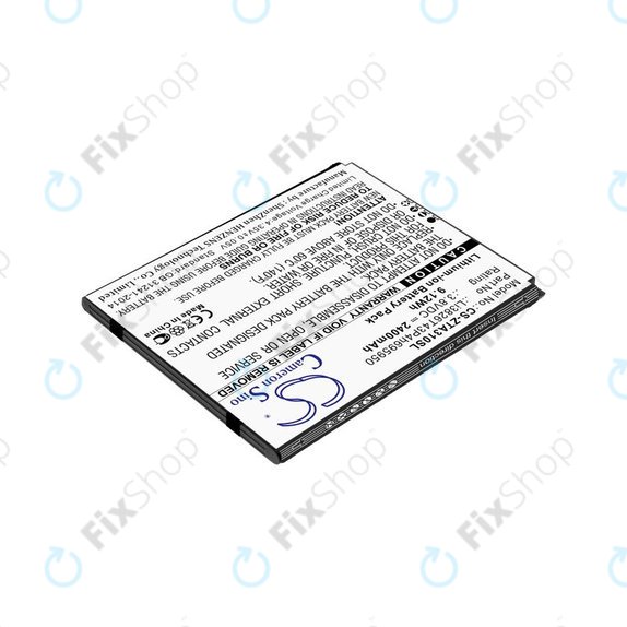 Baterija za ZTE Blade A3, A5, Optus X Power 2, 2400mAh, Li-Ion, 3.8V, Li3826T43P4h695950, HQ