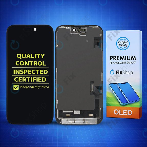 Apple iPhone 15 - LCD zaslon + zaslon osjetljiv na dodir + okvir Hard OLED FixPremium