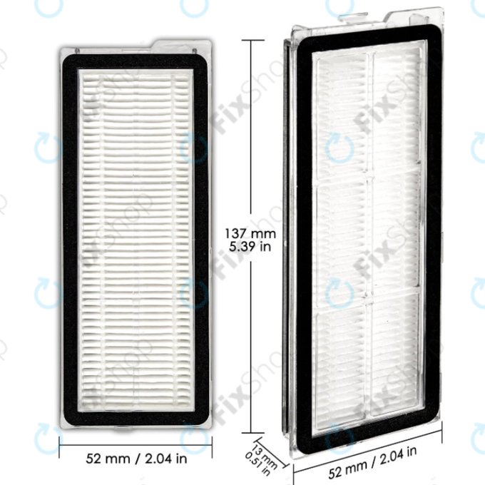 Filter za prašinu, 2 kom za Xiaomi Roborock QV 35A, QV 35S